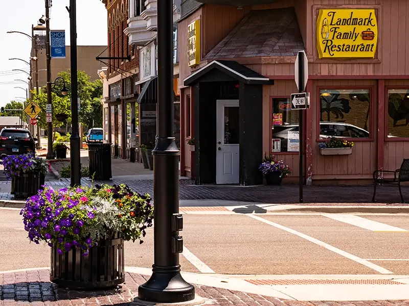 downtown