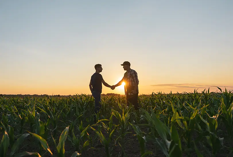 farm handshake